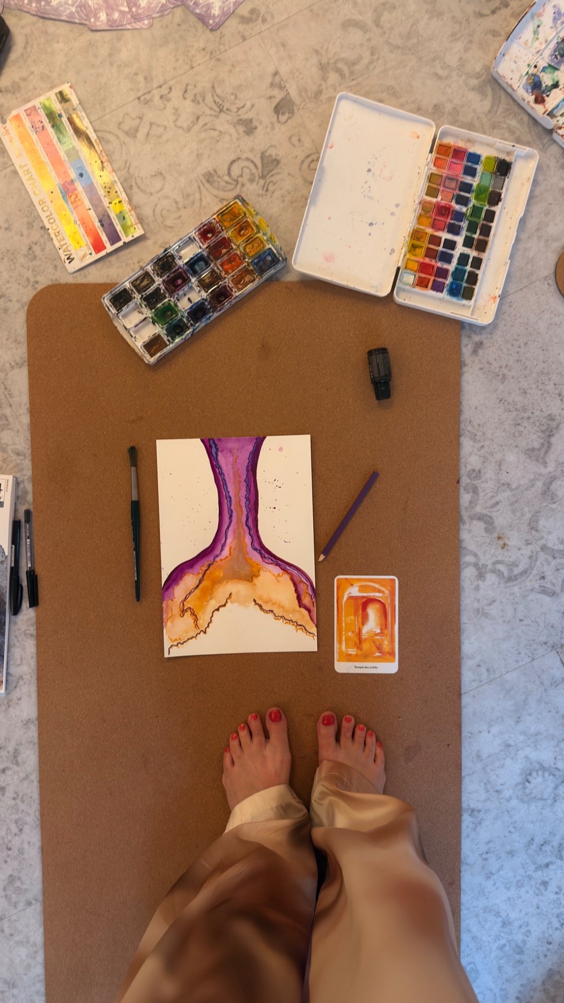 Aquarell und Kreativität