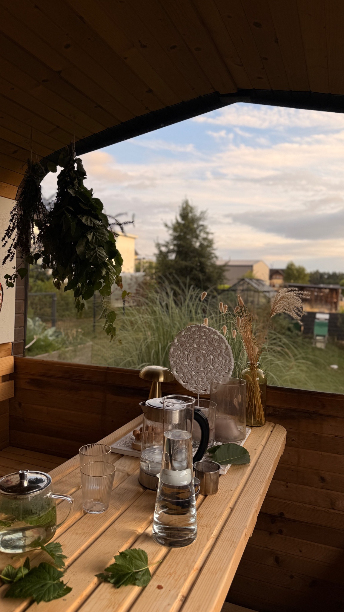 Sauna und Ruhebereich